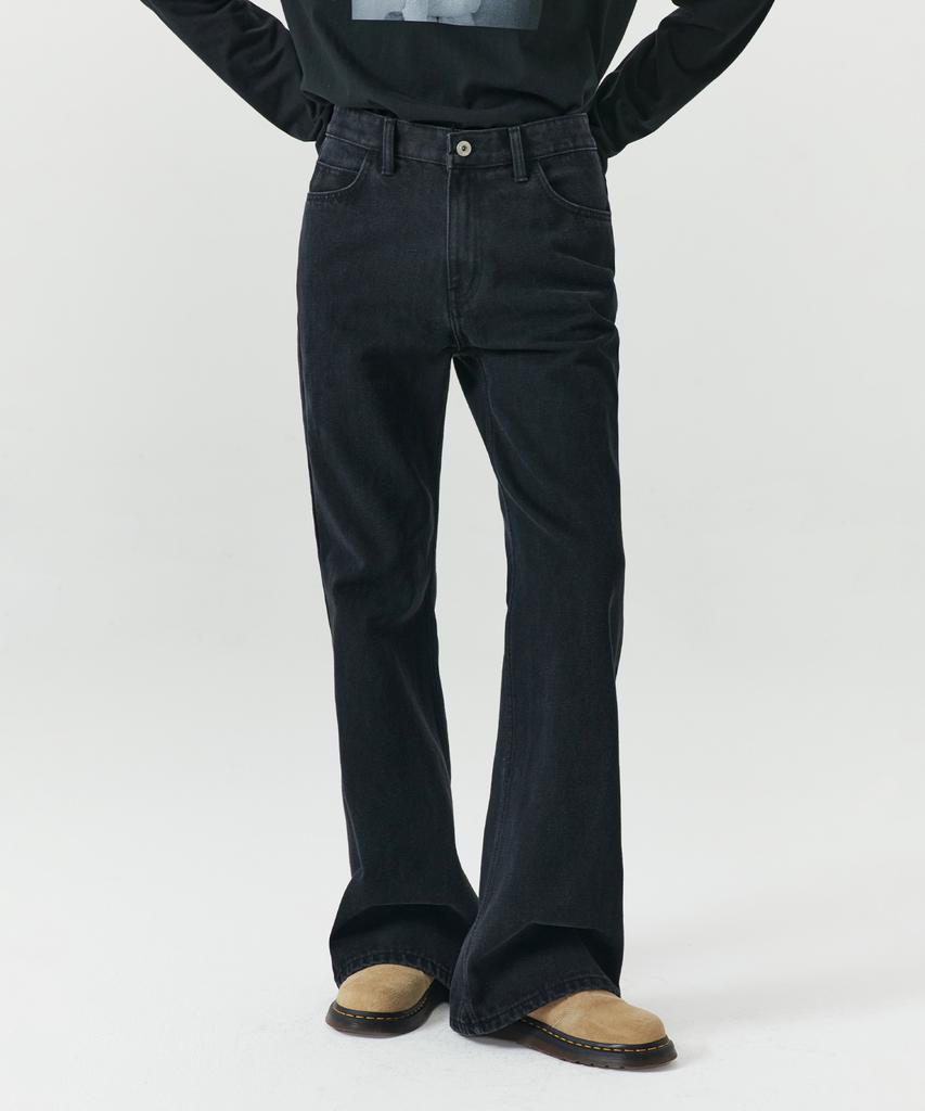 Джинсы Leuba Relaxed Bootcut - Черные