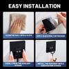 1/2/5 Pcs Self Adhesive Hooks Rotating Waterproof Strong Hook Holder Wall Door Storage Hanging Hooks Kitchen Bathroom Organizer