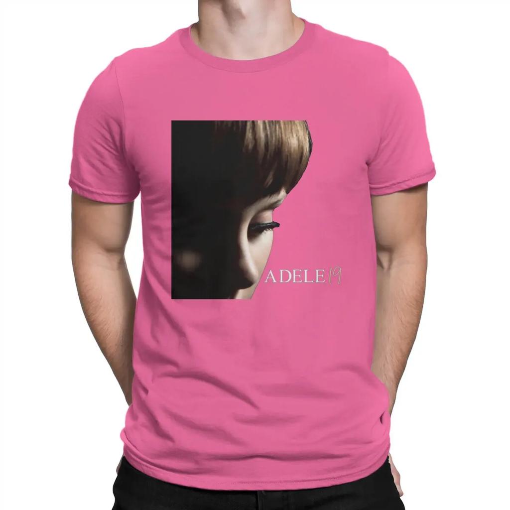 Fan Men T Shirts A-Adele Singer Cool Tee Shirt Short Sleeve Crew Neck T-Shirts Pure Cotton Gift Idea Clothing