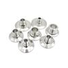 Шестигранник 1/4" 3/8" 1/2" 3/4" 1" 1-1/2" 2" NPT Наружная резьба x 0,5" 1,5" 2" Тройной зажим Соединительная труба Фитинг Нержавеющая сталь 304 316L Санитарный