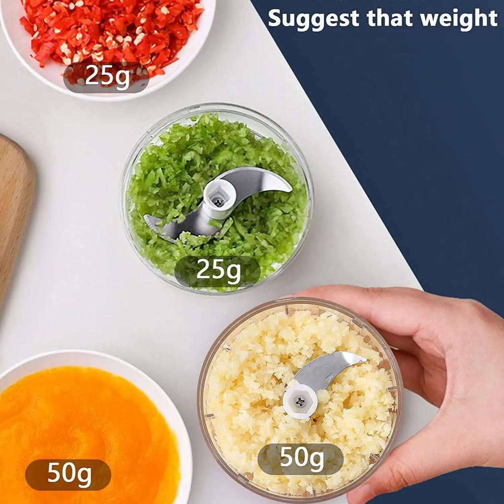 100 мл/250 мл электрическая мясорубка измельчитель чеснока вращающийся пресс для чеснока измельчитель для овощей и лука кухонные принадлежности для приготовления пищи