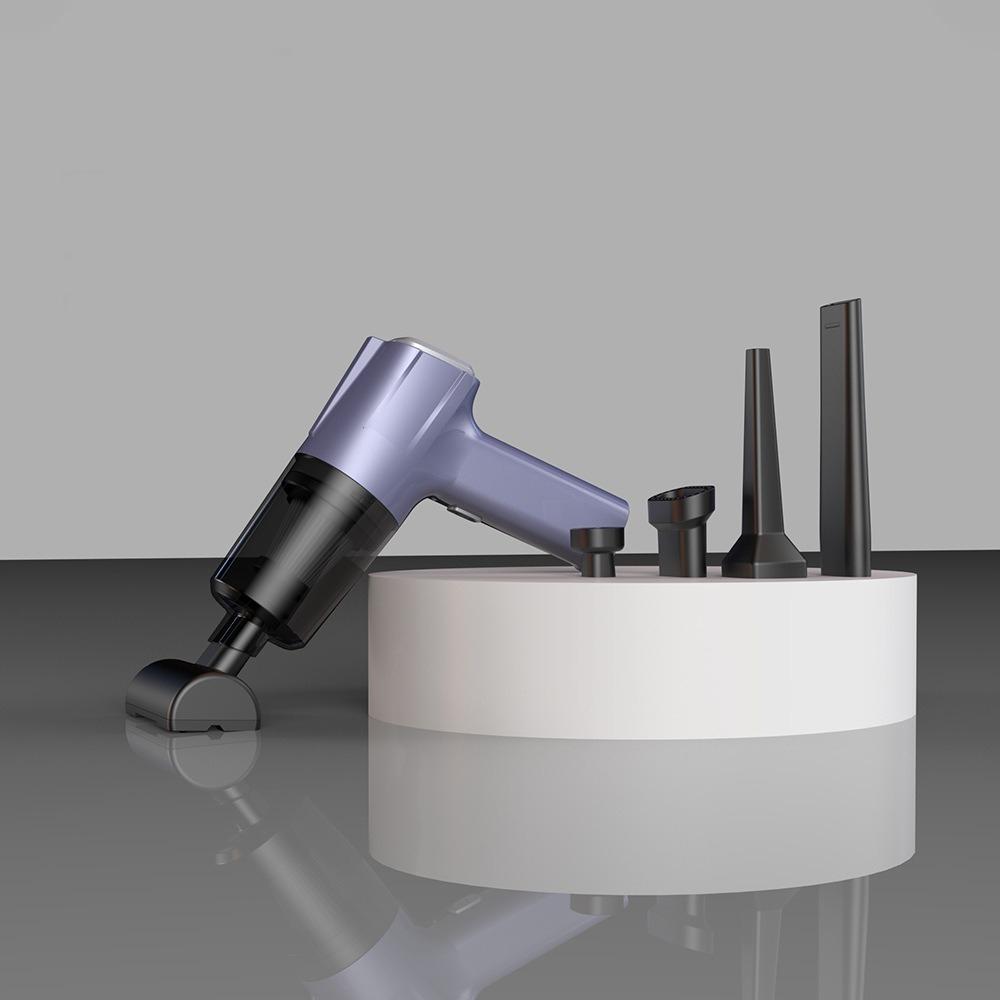 Автомобильный пылесос 135000PA Мини Портативный Беспроводной Ручной Уборочный Аппарат Мощный Воздуходув с Функция Power Bank для Дома