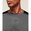 Gymshark Arrival Block T shirT Dark Grey A3b6e Gb7h