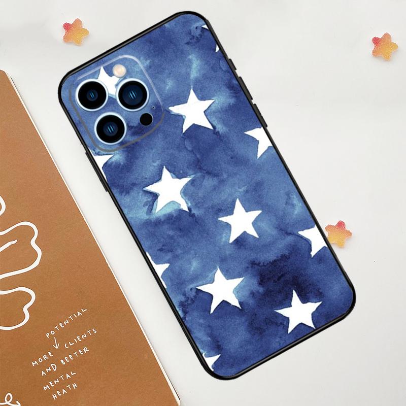 Stars Colourful Case For iPhone 11 12 13 14 15 16 Pro Max 15 16 Plus 13 12 Mini X XS XR Cover