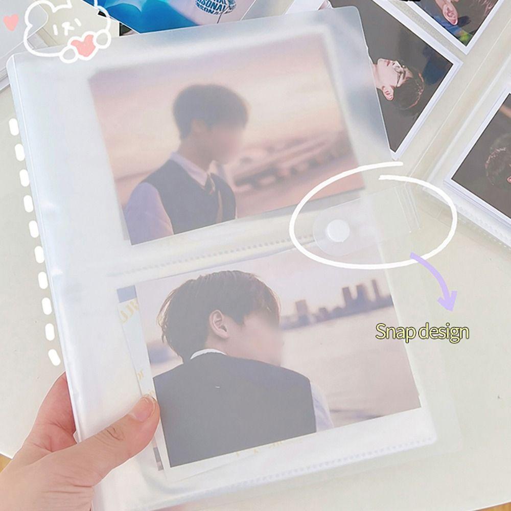 Collect Book Picture Card Holder PVC Photocard Holder Creative Photo Album  Idol Star