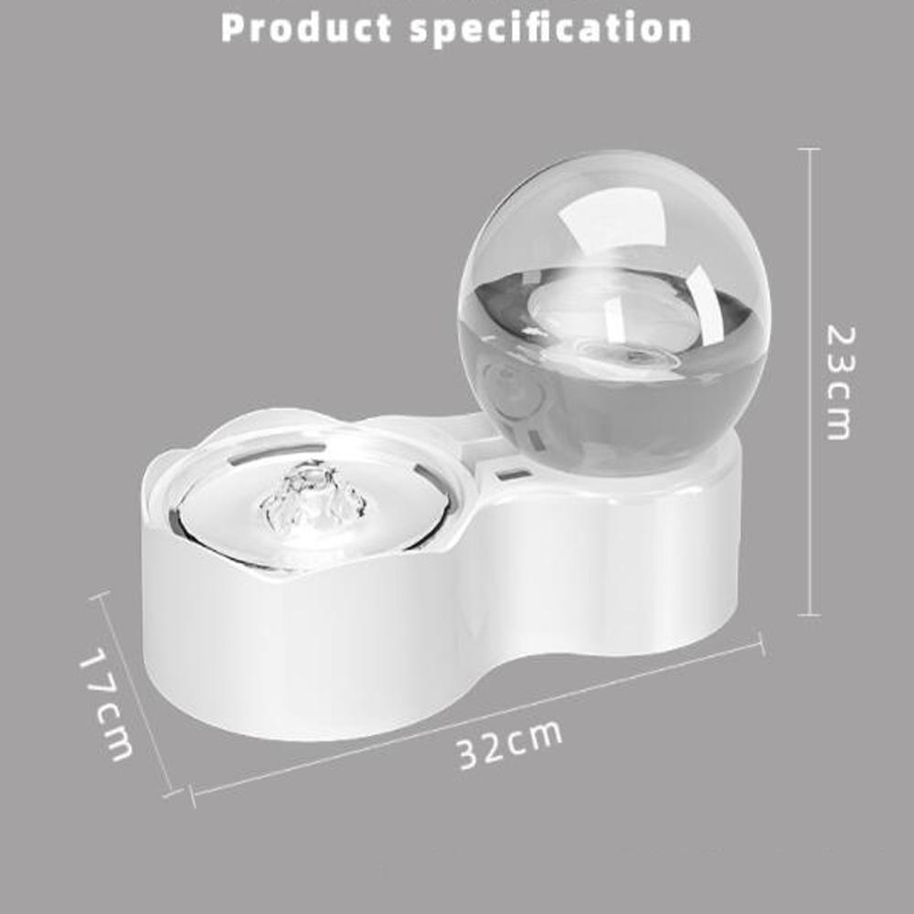 2.3L Автоматический фонтан для кошек с краном, диспенсер для воды для собак, прозрачный фильтр, поилка для домашних животных, датчик автоматической подачи воды