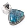 Quantum Quatrro Gemstone Handmade 925 Sterling Silver Jewelry Pendant 1.85" F4h41