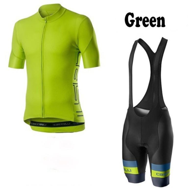 Men Women Cycling Jersey Set Short Sleeve Quick Dry Slim Fit Road Bike Outfit Sports Wear