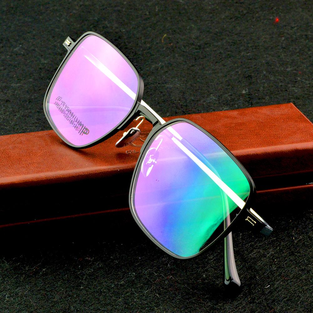 Clara Vida Luxury Special Counter Large Frame Oversized Pure Titanum Light Wieght Optical Men Women Eyelasses Frame Spectacles