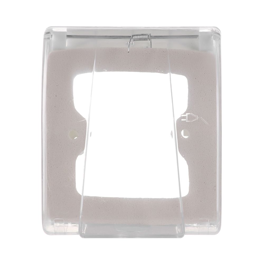 Transparent Waterproof Safety Socket Protector Splash Box Sockets Electric Plug Cover