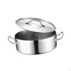 Pot with Divider Chinese Lid 2 Sided Soup Stockpot Thick Kitchen Cookware Cooking