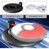 2 IN1 Magnetic Charging Stand and Silicone Protective Cover Pokémon GO Plus+ Charging Holder with USB Type-C Charger Cable and RGB Indicators