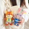Animal Sweet Zootopia Plush Keychains Featuring Judy And Nick Perfect For Occasion Any