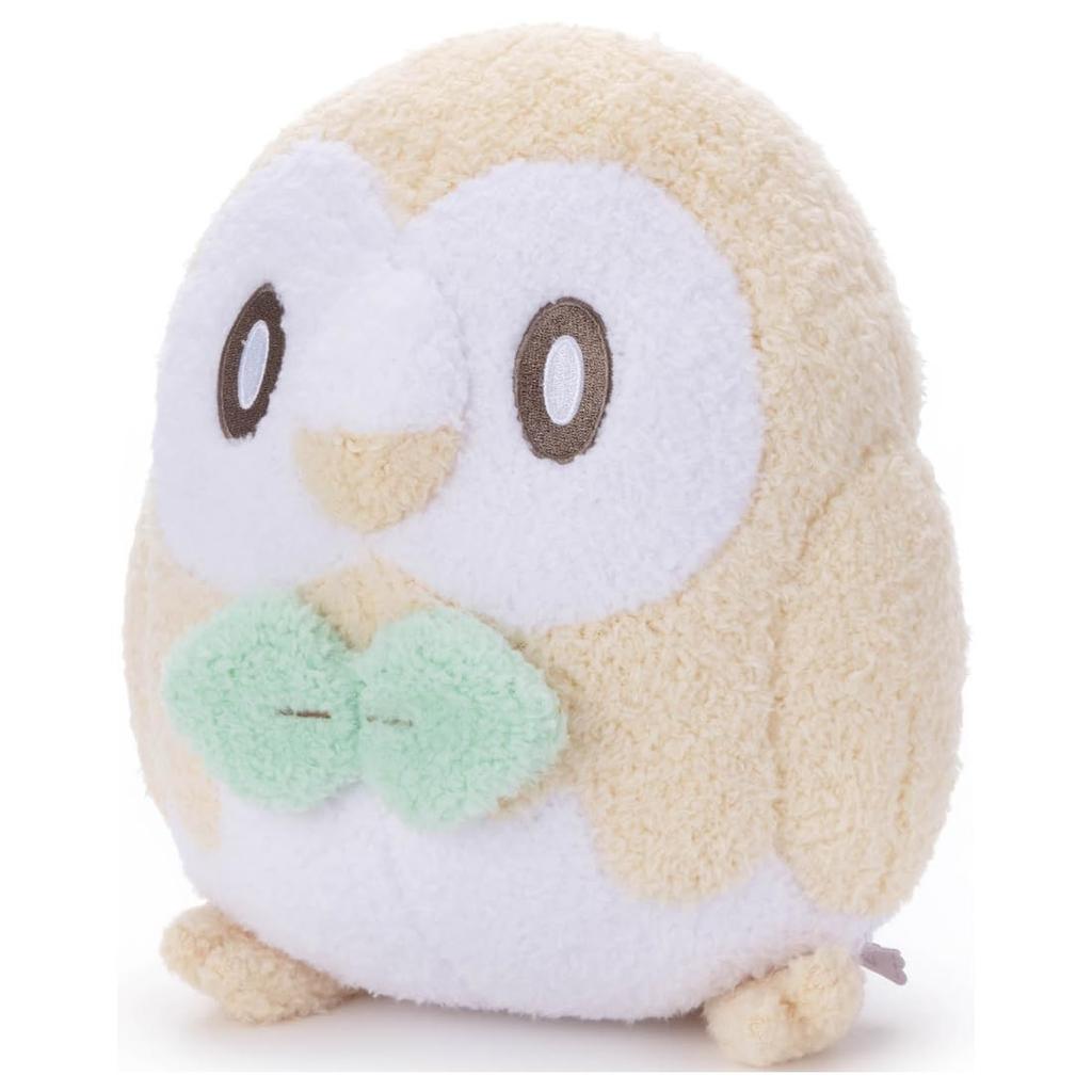 Pokémon PokéPiece Plush Toy Medium Rowlet Plush Toy Height Approximately 22cm