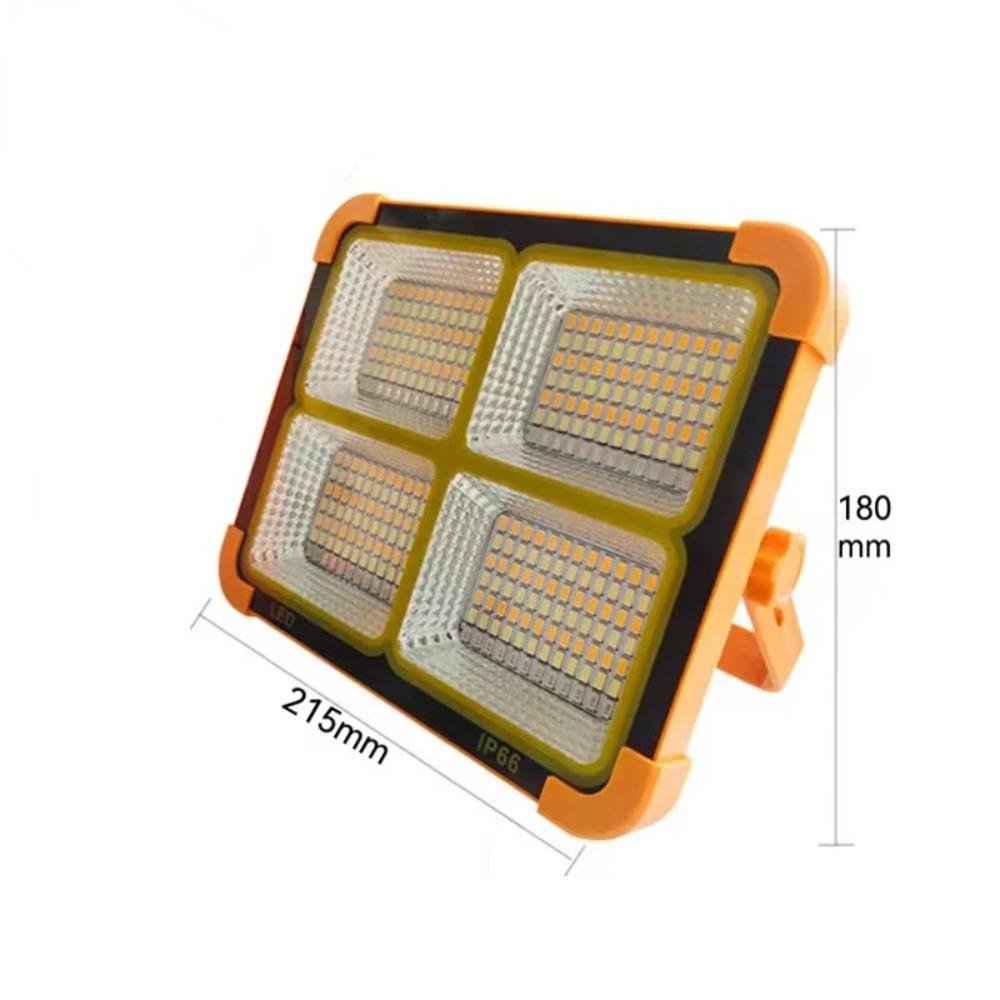 LED Solar Lights Rechargeable Lamp Flashlight Camping Lantern Portable Lighting Lights Outdoor Emergency Portable Camping Lights