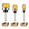 Bowl Router Dish Round Groove Round Nose Router Carbide Bit Bit for Bottom Clearing 3-Piece Bit, Cutter, Bit, Cutter, Router/Trimmer Set, U-Groove