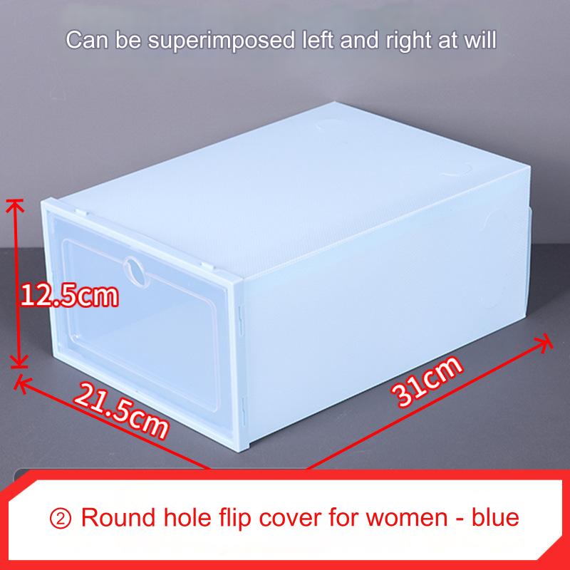 Органайзер для обуви, штабелируемые ящики для хранения обуви, ящики с фронтальным открыванием, органайзер для обуви, тумба, контейнер для обуви из толстого пластика