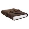Handmade Belt Lock Notebook Journal Leather Diary Brown 5x7 Inch (200 Pages-120 GSM)