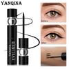 YANQINA Sum Eyeliner, Waterproof Sweat, Anti -sweat, Non -fainted Black Showy Eyeliner Pen