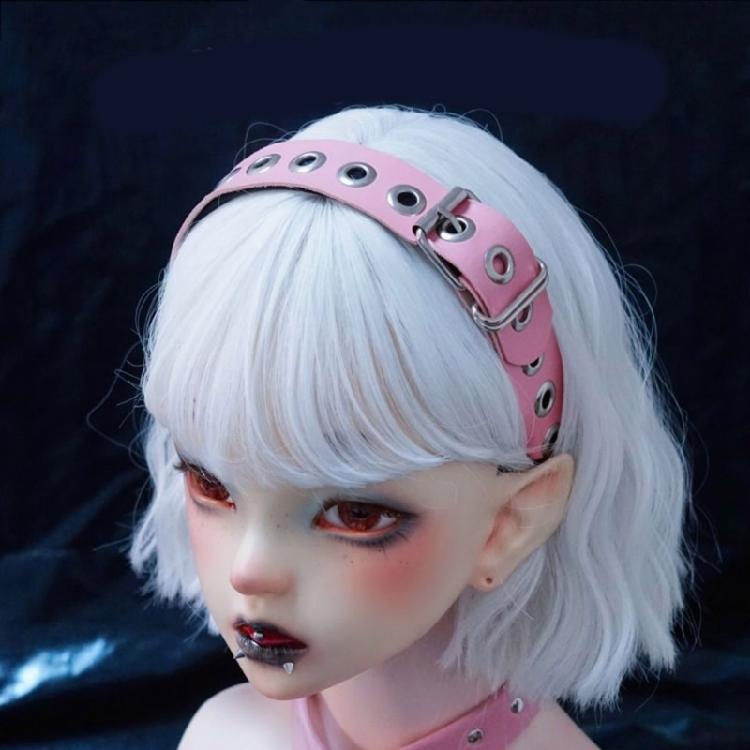 Модная панк-PU повязка на голову с заклепками для вечеринок, ночных клубов