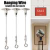Высококачественный трос из нержавеющей стали, регулируемый с блокирующим страховочным шнуром для подвешивания