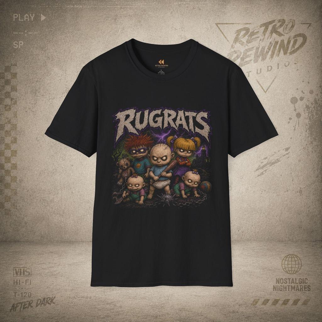 Horror Rugrats Shirt | Creepy 90s Cartoon Nostalgia Tee | RetroRewind After Dark