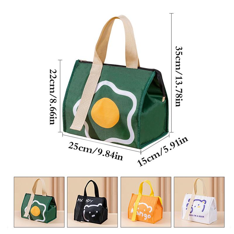 Водонепроницаемая сумка-холодильник Oxford Food Bag Travel Picnic Pouch Insolation Bag Lunch