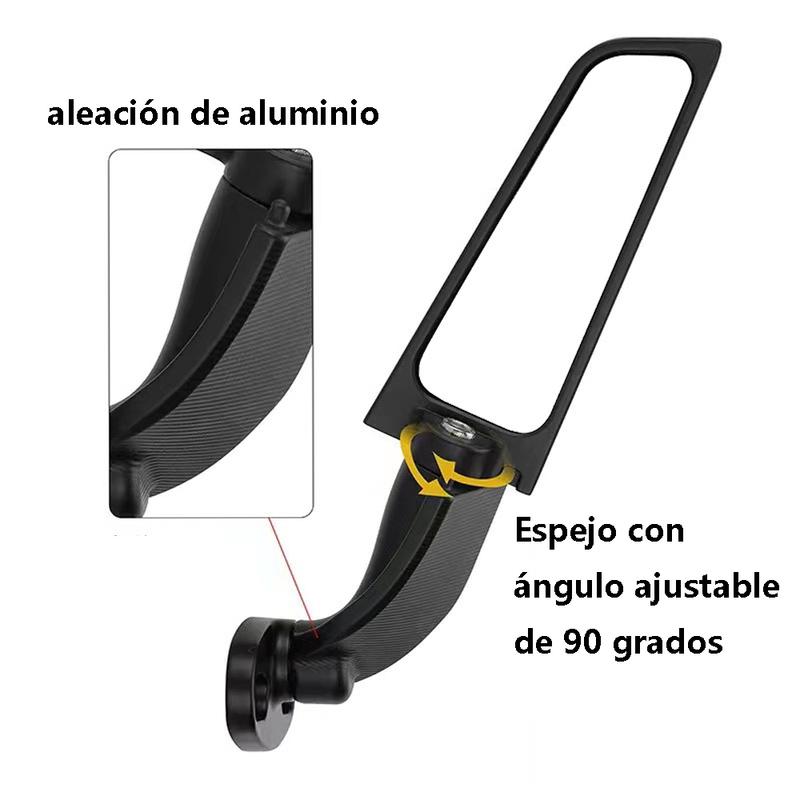 Modified Motorcycle Wind Wing Side Rearview Reversing Mirror Side-Mirror For KAWASAKI NINJA 250 300 400 650 H2 H4