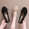 Summer Women's Ballet Flats Shoes Woman Hollow Outs Lace Fisherman Shoes Female Lazy Loafers Single Shoes Flat Sandals Shoe