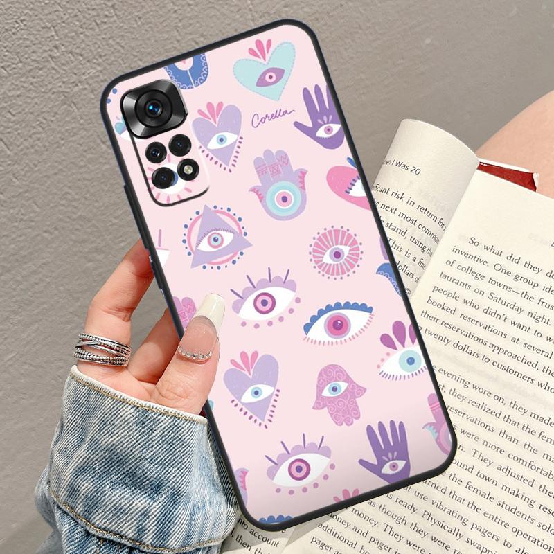 Чехол для телефона «Сглаз» для Xiaomi Redmi Note 14 12 11 9 10 13 15 Pro Plus 12C 10C 13C 14C 15C