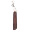 Leather Creaser 304 Stainless Steel Wood Handle Edge Creaser Manual Leather Craft Press Skiving Tool