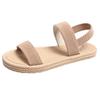 Lightweight Women's Flat Sandals Summer Fashion Elastic Band Roman Sandals Woman Comfortable Non Slip Beach Sandalias Mujer