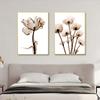 Floral Crystal Boho Beautiful Parrot Tulips Poster Canvas Paintings Wall Art Print For Living Room Bedroom Home Decoration