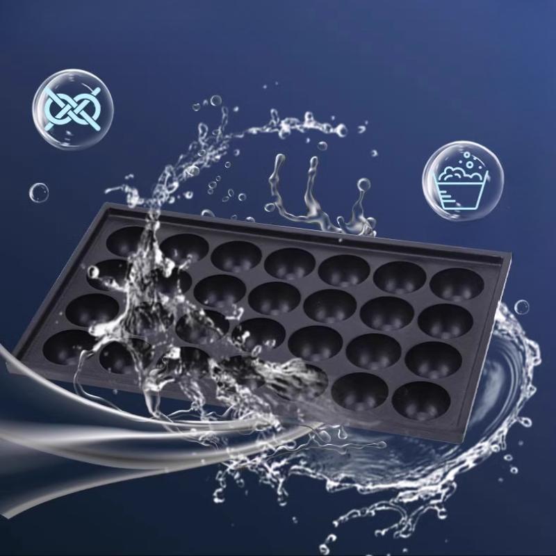 220V Commercial Electric Takoyaki Maker Grill Octopus Meat Ball Baking Machine Non-stickr Snack Machine