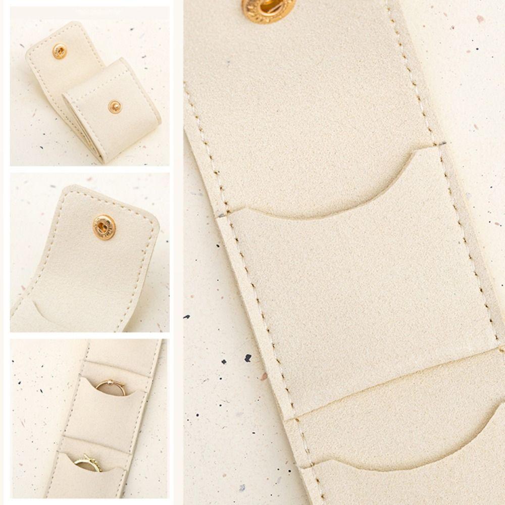 Velvet Necklace Ring Packing Bag Foldable Earrings Organizer Jewelry Display Bag Jewelry Packing
