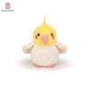 Simulation Bird Plush Toy Children Gray Gray Bird Doll Sparrow Parrot Activity Gift Bird Nest Ornament