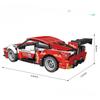 524 шт. Fire Steed GT3 откатной автомобиль детский строительный блок игрушка в подарок без коробки