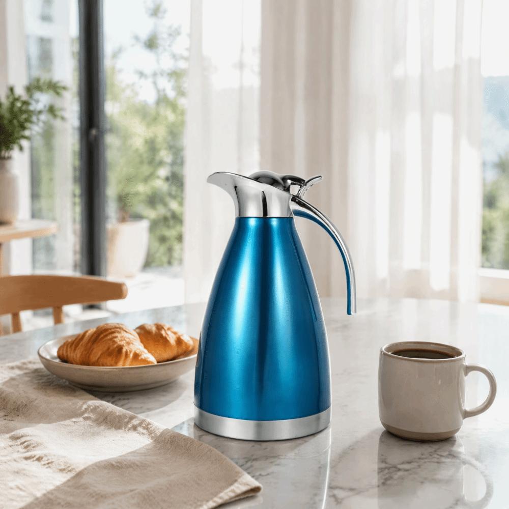 Double Wall Vacuum Insulated Thermo Jug Stainless Steel Hot Water Bottle Thermal Carafe For Coffee