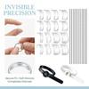 15/26Pcs Transparent Ring Size Adjusters Silicone Ring Spacers  Loose Rings