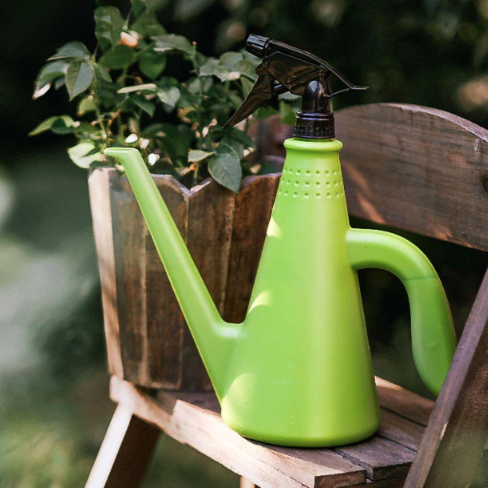 Long Spout Flower Watering Can 1L Potted Plants Sprinkler Garden Watering Spray Kettle Plants