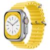 Ремешок для часов Apple Marine: Двухцветный силиконовый ремешок для Apple Watch 8/7/SE/Ultra — идеально подходит для занятий спортом