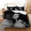 3D Print Billie Eilish Bedding Set Single/Twin/Full/Queen/King Size Adult Bedroom Duvetcover Sets Anime Gift