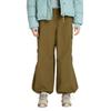 Loose Mid-Rise Solid Color Parachute Casual Pants Women Pants A41FB-302