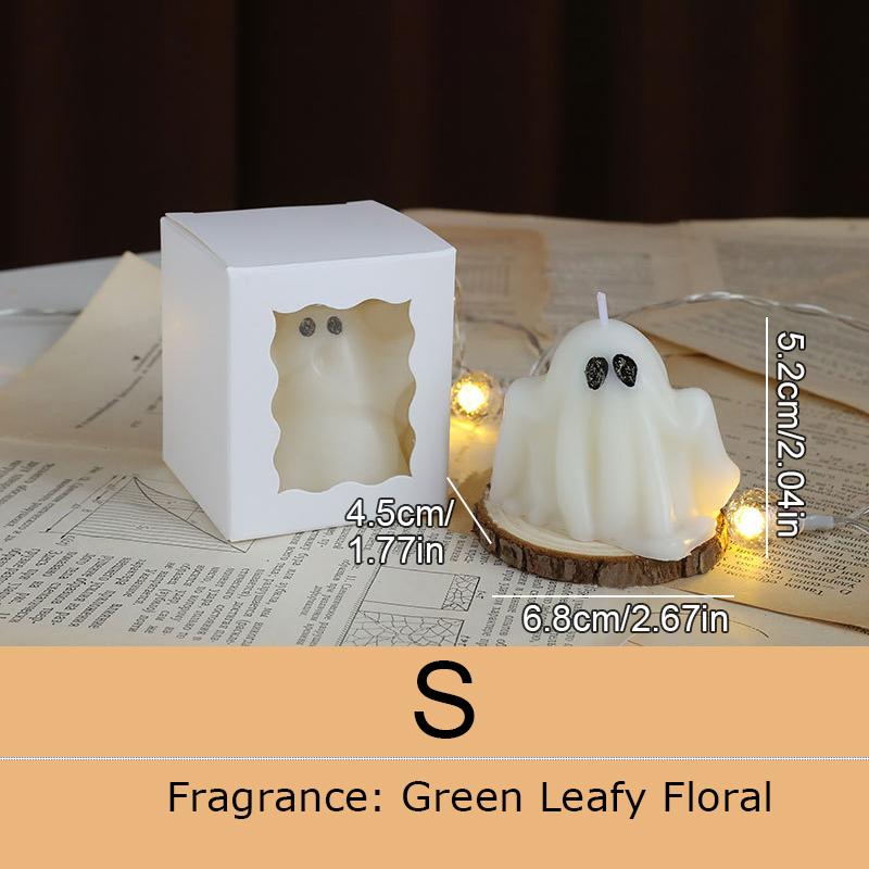 Хэллоуин Ароматерапия Хэллоуин Украшения Аромат для комнаты Праздничная атмосфера Бездымные свечи Подарок 1 шт.
