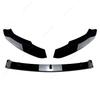 Front Bumper Lip Spoiler Splitter Diffuser For Skoda Superb B8 3V3 3V5 TSI TDI 2015-2019 Pre-Lci ABS Gloss Black Bodykits Tuning