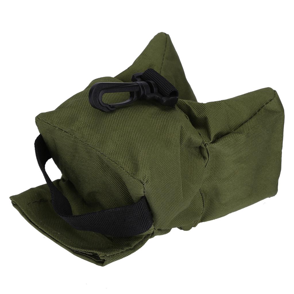 Durable Portable Shooting Front Rear Bench Rest Bags Set Rifle Target Stand for Hunting (Green)