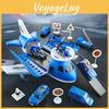 Toy Airplane Big Cars Vehicle Transport Passenger Simulate Plane Fire Gift Truck