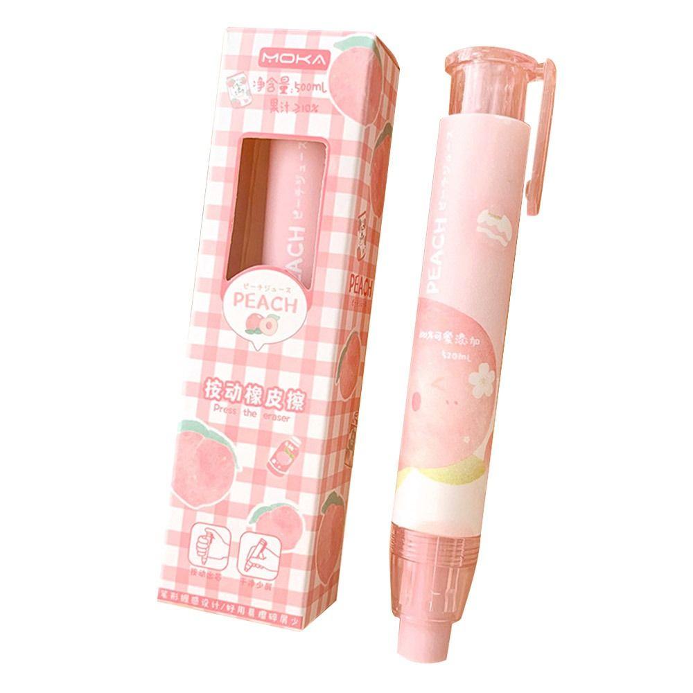 Канцелярские товары Нажимной карандаш ластик сменный резиновый стержень ручка тип ластик студенческий подарок