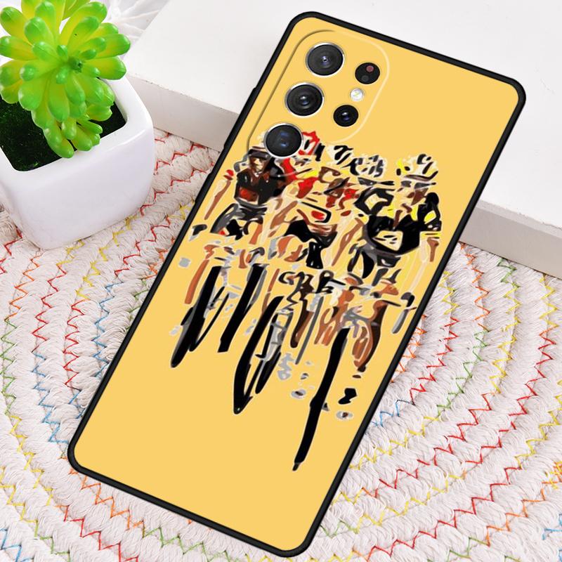 Cycling Heartbeat Bike Phone Case for Samsung Galaxy note 10 pro S26 Ultra S23 S24 FE S25 S21 S22 PLUS shockproof Cove