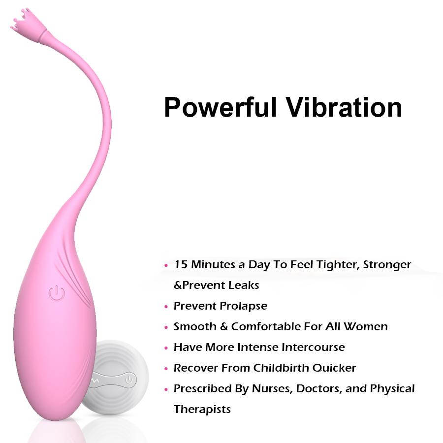 Беспроводной пульт дистанционного управления, вибрирующее яйцо для плотных упражнений, 10 скоростей, вибратор для точки G, клитор, шарик для женщин, вагинальная стимуляция, секс-игрушки для взрослых